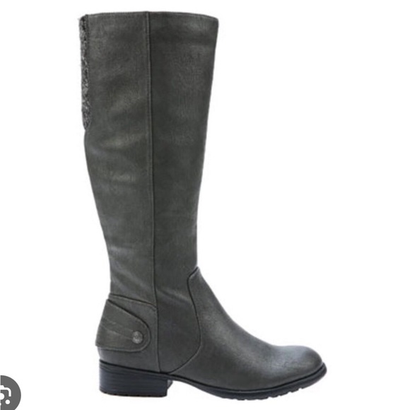 Lifestride Xandy Wide Calf Riding Boot Gray - Picture 3 of 13